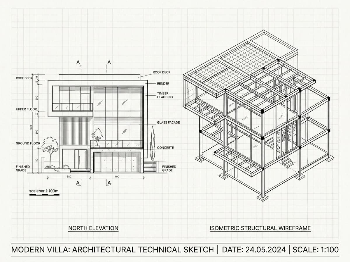 Architectural Technical Elevation